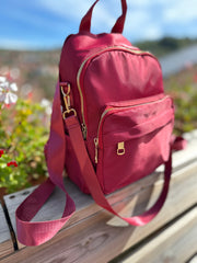 Rucsac rosu multifunctional Demi